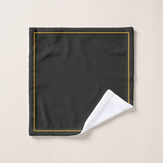 Monogram handdoekset bad handdoek (Wasdoekje)