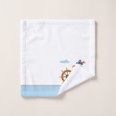 Monogram handdoekset bad handdoek (Wasdoekje)