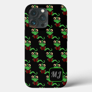 Monogram Happy Bookworm Zwart Case-Mate iPhone Case