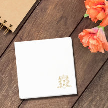 Monogram hart kroon kuif goud bruiloft gunst