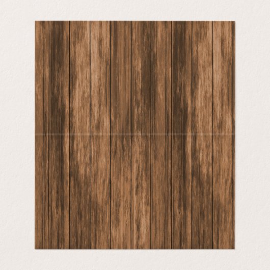 Monogram hart met roze rozen Kaarten plaatsen (Binnenkant ongevouwen)