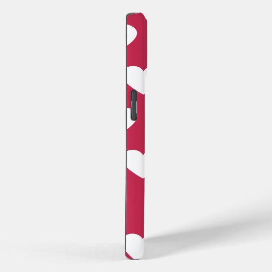 Monogram Harten iPhone / iPad hoesje (Achterkant / Rechts)