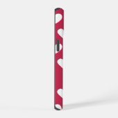 Monogram Harten iPhone / iPad hoesje 15 Case (Rechterkant)