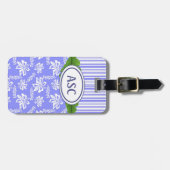Monogram Hawaïaanse Bloem Bagage Label (Voorkant horizontaal)