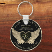 Monogram Heart Sleutelhanger (Voorkant)