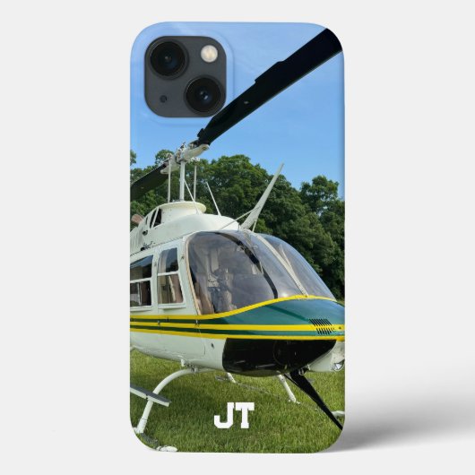 Monogram Helikopter Foto, Cool & Stijlvolle Luchtv Case-Mate iPhone Case (Achterkant)