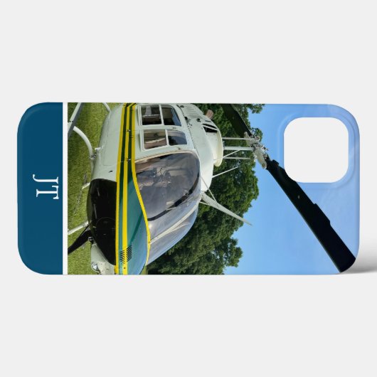 Monogram Helikopter Foto, Cool & Stijlvolle Luchtv Case-Mate iPhone Case (Achterkant (horizontaal))