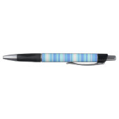 Monogram hemelblauwe strepen pen (Bodem)