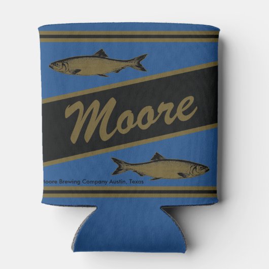 Monogram hengelaar Vist forel Blikjeskoeler (Achterkant)