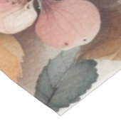 Monogram Herfst appels in pastelkleuren waterverf Tafelkleed (Gekanteld)