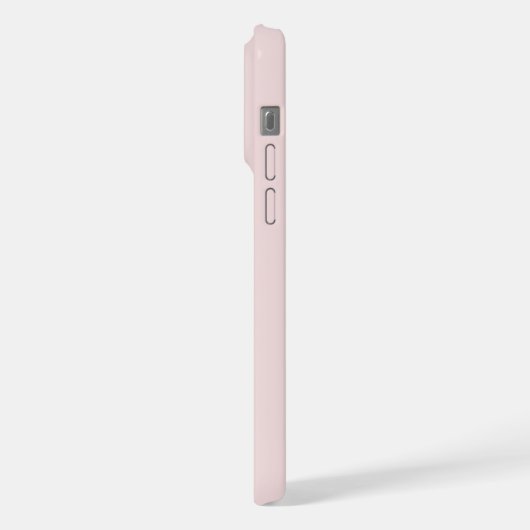 Monogram Herfst Herfst Roos Bloemenkrans iPhone Hoesje (Linkerkant)