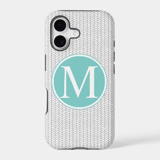 Monogram Herringbone iPhone 5/5S Hoesje