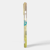 Monogram Herten Art Nouveau Bos Case-Mate iPhone Case (Achterkant / Links)