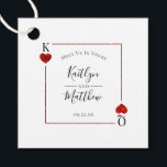 Monogram het Spelen Kaart Weddenschap sparen de Da Bedankjes Labels<br><div class="desc">Geniet in stijl met deze stijlvolle en zeer trendy bruiloft,  behalve de date labels. Dit ontwerp is gemakkelijk te personaliseren met uw speciale gebeurtenisformulering en uw gasten zullen enthousiast zijn wanneer zij deze geweldige labels ontvangen.</div>