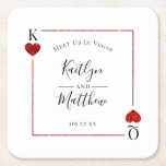Monogram het Spelen Kaart Weddenschap sparen de Da Kartonnen Onderzetters<br><div class="desc">Geniet in stijl met deze stijlvolle en zeer trendy bruiloft,  behalve de date onderzetters. Dit ontwerp is gemakkelijk te personaliseren met uw speciale gebeurtenisformulering en uw gasten zullen enthousiast zijn wanneer zij deze geweldige onderzetters ontvangen.</div>