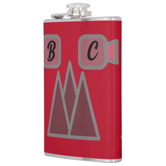 Monogram Heupfles (Links)