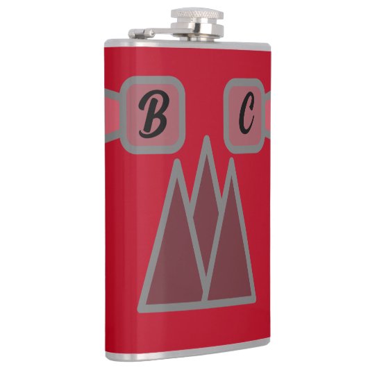 Monogram Heupfles (Rechts)