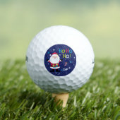 Monogram Ho Ho Ho Kerstkerstkerstman Golfballen (Insitu Shirt)