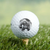 Monogram Hockeyspeler Sport Golfballen (Insitu Shirt)