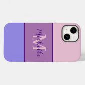 Monogram Hoesje-Mate iPhone 14 hoesje (Achterkant (horizontaal))