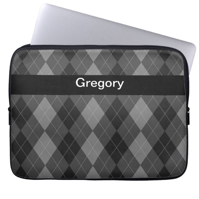 Monogram Hoesje stijlmodel laptop Sleeve (Voorkant)