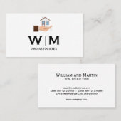 Monogram | holdinghuis visitekaartje (Voorkant / Achterkant)