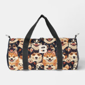 Monogram, hond dierpatroon plunjezak (Voorkant)