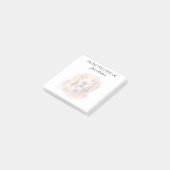 Monogram Hond Geliefde Golden Retriever Post-it® Notes (Schuin)