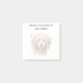 Monogram Hond Minnaar Post-it® Notes (Voorkant)