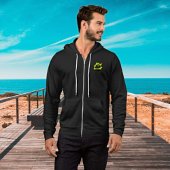 Monogram Hoodie met Urban Retro Comic Design