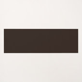 Monogram horizontale strepen bruin & wit yogamat (Achterkant (horizontaal))