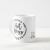 Monogram Hot Mess Express Coffee-Mok Koffiemok (Voorkant links)