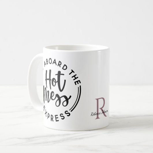 Monogram Hot Mess Express Coffee-Mok Koffiemok (Voorkant links)