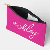 Monogram Hot Roze Cosmetische/Accessoire Make-up B Etui (Open)