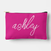 Monogram Hot Roze Cosmetische/Accessoire Make-up B Etui (Voorkant)