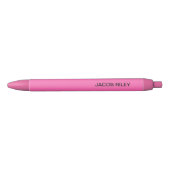 Monogram Hot Roze Zwarte Inkt Pen (Voorkant)
