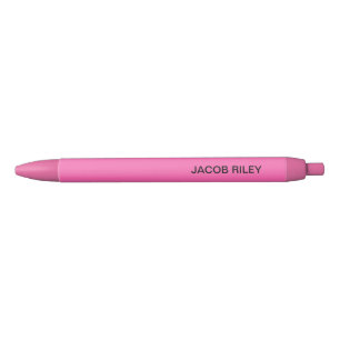 Monogram Hot Roze Zwarte Inkt Pen