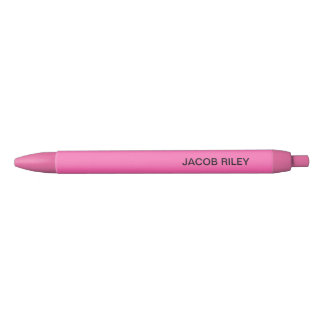 Monogram Hot Roze Zwarte Inkt Pen