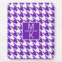Monogram Houndstooth Paarse GL Splitter