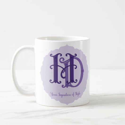 Monogram - Housewarming Couples Gift Koffiemok (Links)