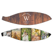 Monogram Hout 5 Foto Collage Basketball Basketbal (Panelen)