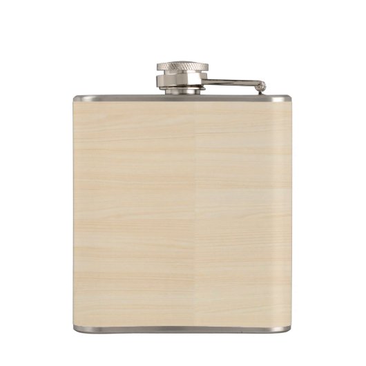 Monogram houtachtige korrels heupfles (Achterkant)