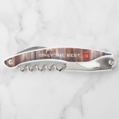 Monogram Houten Kurkentrekker (Achterkant)