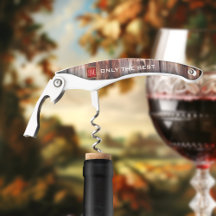 Monogram Houten Kurkentrekker