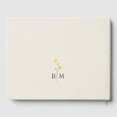 Monogram Huwelijksfoto Gastenboek (Achterkant)