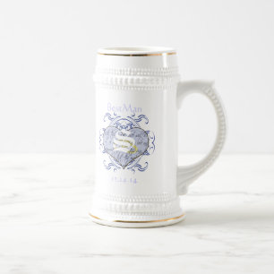 Monogram Huwelijksgelofte Hart Bierpul