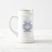 Monogram Huwelijksgelofte Hart Bierpul (Links)