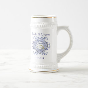 Monogram Huwelijksgelofte Hart Bierpul