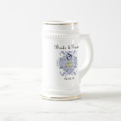 Monogram Huwelijksgelofte Hart Bierpul (Voorkant rechts)