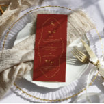 Monogram huwelijksmenu met dank menu<br><div class="desc">Mooie menukaarten om uw tabelinstellingen aan te vullen bij uw bruiloft of volgende etentje. Voeg uw douanetekst aan dit ontwerp toe door de "Edit this design sjabloon"vakjes op de rechterkant van het punt te gebruiken, of de blauwe "pas het"knoop aan om de tekst te schikken, de doopvonten en de kleuren...</div>
